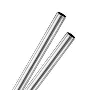 M METERXITY Confezione da 2 tubi in acciaio inossidabile 316 da 250 mm, diametro esterno 7 mm, spessore della parete 0,5 mm, tubi in acciaio inossidabile senza cuciture per costruzione/lavorazione