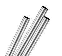 M METERXITY Confezione da 3 tubi in acciaio inossidabile 316 da 250 mm, diametro esterno 9 mm, spessore della parete 0,5 mm, tubi in acciaio inossidabile senza cuciture per costruzione/lavorazione