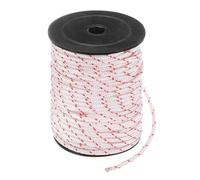 M METERXITY Corda di Avviamento A Strappo 3.5mm 30m Corda di Avviamento Nylon Corda di Trazione Corda di Avviamento per Tagliaerba/Motosega/Decespugliatore/Trinciasarmenti [Bianco Rosso]