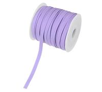 M METERXITY Nastro A Sesgo Doppia Piegatura, 1/4 di Pollice X 25 Iarde Nastro per Cuciture E Rifiniture, Ideale per Cuciture, Orli, Fini, Trapunte E Accessori Fai da Te (Viola Pallido