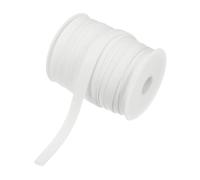 M METERXITY Nastro Sbieco a Doppia Piega 1/2 Pollice 55 Iarde Nastro Sbieco in Cotone, Nastro Sbieco a Doppia Piega, per Cucito/Cucitura, Orlo/Legatura//Quilting/Artigianato [Bianco]