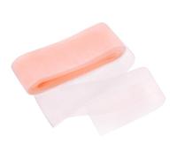 M METERXITY Passamaneria Rigida Crine 10cm di Larghezza 50 Iarde Rotolo di Passamaneria Crine Poliestere Morbido per Abito Sposa/Abito Formale Ballo/Accessori Gonna Cucire [Rosso Chiaro]