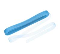 M METERXITY Passamaneria Rigida Crine 2,5cm di Larghezza 50 Iarde Rotolo di Passamaneria Crine Poliestere Morbido per Abito Sposa/Abito Formale Ballo/Accessori Gonna Stecche Cucire [Blu Lago]