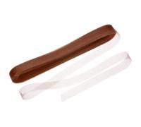 M METERXITY Passamaneria Rigida Crine 2,5cm di Larghezza 50 Iarde Rotolo di Passamaneria Crine Poliestere Morbido per Abito Sposa/Abito Formale Ballo/Accessori Gonna Cucire [Rosso Fienile]