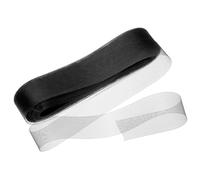 M METERXITY Passamaneria Rigida Crine 5cm di Larghezza 50 Iarde Rotolo di Passamaneria Crine Poliestere Morbido per Abito Sposa/Abito Formale Ballo/Accessori Gonna Stecche Cucire [Nero]