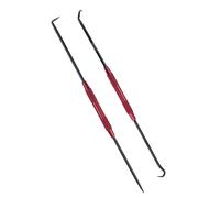 M METERXITY Set di 2 plettri e ganci - O-Ring 2 in 1, per cacciavite, estrattore di precisione, robusto e durevole, si applica al paraolio automatico (230 mm/240 mm, rosso)