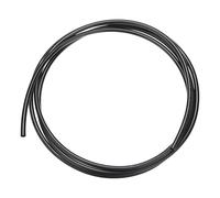 M METERXITY Tubo Flessibile Nylon, 0.24" (6mm) ID x 0.31" (8mm) OD Tubazione Pneumatica Pa6 per Trasferimento Fluidi/Sistema Freni Aria, Tubo Carburante Acqua Poliammide [3 M/10Ft, Nero]