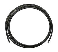 M METERXITY Tubo Pneumatico, 2.5mm(ID) x4mm(OD) in PU Poliuretano per Collegamenti a Compressore d'Aria/Gas/Trasferimento Fluidi, Tubo rigo Aria [2M/6.56piedi, Nero]