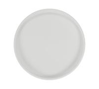 M METERXITY Vassoio in Ceramica per Piante da 6,3", Sottovaso per Interno/Esterno con Drenaggio Fiori [Tondo Beige]