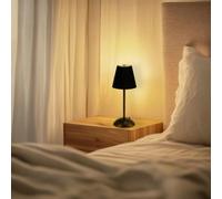 M mimotec - Lampada da tavolo a LED Zubia, 2W, luce dimmerabile 3CCT, batteria ricaricabile tramite USB, design moderno, ideale per camera da letto, soggiorno, scrivania, casa