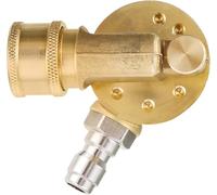 M MINGLE Accessori per la Pulizia della Grondaia, Girevole Attacco per Ugello dell’Idropulitrice, Rotazione di 240 Gradi, 1/4 Pollice Attacco Rapido, 4500 PSI, 310 BAR