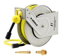 M MINGLE Avvolgitubo retrattile per idropulitrice, compatibile con idropulitrice Karcher serie K, K2, K3, K4, K5, K6, K7, 1/4" × 18,3 m, 3600 PSI