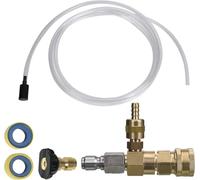 M MINGLE Kit Iniettore Chimico Regolabile per Idropulitrice Iniettore Sapone 3/8"