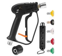 M MINGLE Pistola idropulitrice resistente con adattatore, compatibile con Karcher serie K, K2, K3, K4, K5, K6, K7, M22-14, 4000PSI
