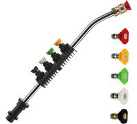 M MINGLE Prolunga per idropulitrice con adattatore, lancia di ricambio, compatibile solo con Karcher K2, K3, K4, K5, K6, K7, 15 pollici
