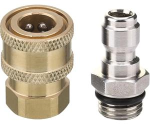 M MINGLE Set di adattatori per idropulitrice, 1/4'' Quick Connect Kit