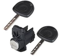 M MODECAR Cilindro serratura porta anteriore sinistra (lato guidatore) per Opel Corsa D (2006 - 2014) con 2 chiavi - Serratura di ricambio