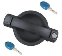 M MODECAR - Compatibile con Fiat Doblo I 00-10 maniglia esterna per porta scorrevole laterale + inserto di bloccaggio + 2 chiavi destra per 735309961,