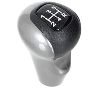 M MODECAR - Compatibile con Honda Civic VIII 2005- Pomello del cambio GRIGIO-NERO 5 MARCE TAPPO NERO per 54102-SMG-E01,