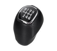 M MODECAR - Compatibile con Kia Rio III 2010- Pomello del cambio in pelle nera a 6 velocità per 43711-1W300,