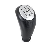 M MODECAR - Compatibile con pomello leva cambio Alfa Romeo 156 96-04 NERO + ARGENTO 5 MARCE per 735269771,