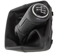 M MODECAR - Compatibile con pomello leva cambio + cuffia VW Polo IV 01-09 5 marce per 6Q0711113F,