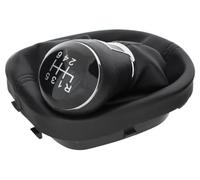 M MODECAR - Compatibile con pomello leva cambio VW Touran II 10-16 + cuffia 6 marce per 1T0711113,