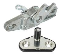 M MODECAR Set di serrature e chiavistelli scorrevoli in alto a destra per Renault Master II, Opel Movano, Nissan Interstar (dal 1998) - Set di serrature scorrevoli - Sostituisce 8200179435, 8200468729