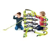 M Molt Super parcheggio per Bambini a 5 Piani con Garage, Rampe, eliporto e 5 Auto Incluse, 24 posti Auto, Giocattoli educativi per Bambini, + 3 Anni