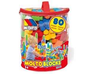 M MOLTO Blocks Bag 80 PCS