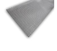 M MOTOS Griglia Sportiva Universale per Tuning Auto Nero Dimensione dell'anello 30x100 cm Dimensione dell'anello 12x5 mm - Lamiera Forata, Auto Tuning - Materiale Flessibile, Facile da Tagliare, Solid