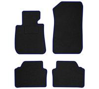 BM08-2 Set Tappetini Velluto STREAK Blu per BMW Serie 3 E91 2004-2011 tappeto mo