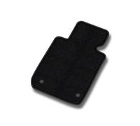 M MOTOS Tappetino per conducente Velours Premium 1 pezzo compatibile con Citroen C-Crosser 2007-2012 - Premium, Matt, Nero Lato conducente - Provate un nuovo comfort di guida con un tappetino in vellu