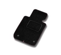 M MOTOS Tappetino per conducente Velours Premium 1 pezzo compatibile con Citroen C5 I 2001-2004 - Standard, Tessuto, Bronzo Lato conducente - Provate un nuovo comfort di guida con un tappetino in vell