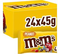 M&M's Confetti Al Cioccolato Contenenti Arachidi, 24 Pezzi X 45 G