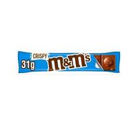 M&M's Crispy Pieces & Barretta di cioccolato al latte 31g x 24 barrette