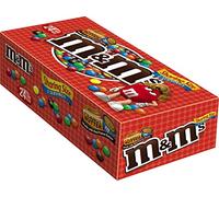 M&M'S Peanut Butter Chocolate Candy Sharing Size 2.83-Ounce Pouch 24-Count Box