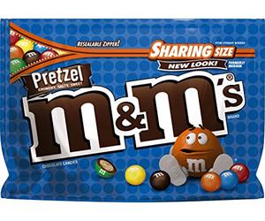 M&M's Pretzel Chocolate Candy Sharing Size 8-Ounce Bag …
