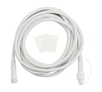 m MU Cavo di prolunga 3 M, IP65 impermeabile per catene luminose S14 Garden Outdoor cavo di prolunga bianco