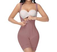 M MYODRESS Fajas Colombianas Moldeadoras Body Shaper Post Chirurgia Stage 2 BBL Compressione Indumento con Cerniera Cavallo