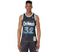 M&N NBA Swingman Maglia 2.0-O. Magic 1994-95 S O`Neal #32 T-Shirt, Nero, L Unisex-Adulto