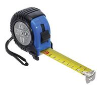 m Nastro 5 m x 25 mm - Precisione e robustezza per misure facili, Acciaio, Pro - D-Work