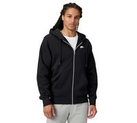 Felpa da tennis da uomo Nike Club Full-Zip Fleece - black/black/white - Nero (M)