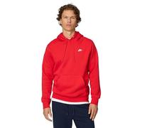 Nike Felpa da Uomo con Cappuccio Club Fleece Rossa Taglia S Codice FN3859-657
