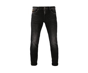 M.O.D. Marcel W28-W38 - Jeans da uomo, slim fit, colore: nero, 98% cotone elasticizzato, Argentina Black 3379, 31W x 30L