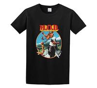 M.O.D. Surfin' M.O.D. Method of Destruction S.O.D. Crossover T-Shirt Funny Top Tee Short-Sleeve for Mens Black L