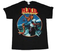 M.O.D. Surfin Method of Destruction S.O.D. Crossover Unisex 100% Cotton Short-Sleeve T-Shirts Black XXL