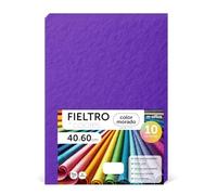 m-office Pannolenci Colorati, Feltro per Lavoretti Creativi, Cucito e Patchwork, Materiale per Scrapbooking e Decorazioni, Set Colori DIY, Ideale Artigianato e Fai-da-te, 40x60cm (Viola, 10pz)