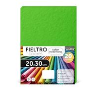 m-office Pannolenci Colorati, Feltro per Lavoretti Creativi, Cucito e Patchwork, Materiale per Scrapbooking e Decorazioni, Set Colori DIY, Ideale Artigianato e Fai-da-te, 40x60cm (Blu Pastello, 5pz)