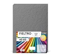 m-office Pannolenci Colorati, Feltro per Lavoretti Creativi, Cucito e Patchwork, Materiale per Scrapbooking e Decorazioni, Set Colori DIY, Ideale Artigianato e Fai-da-te, 40x60cm (Grigio, 10pz)